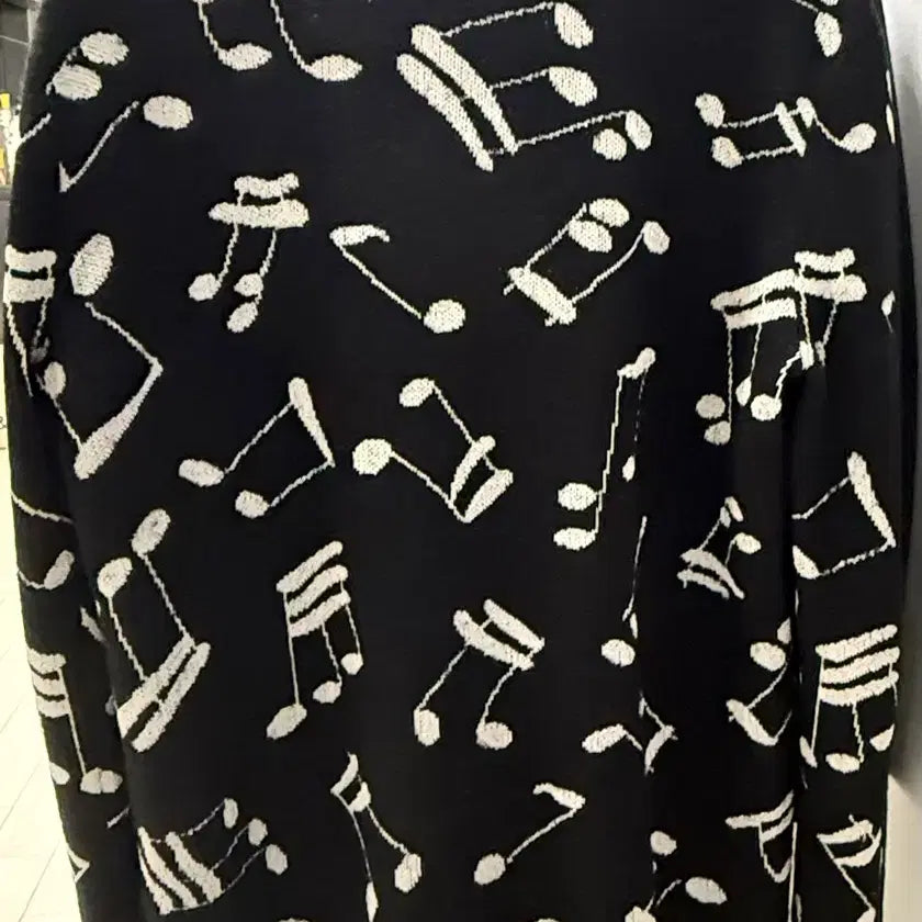 [BUNJANG] Saint Laurent 16SS Music Note Cardigan Size S / 생로랑 16ss 뮤직노트 음표 가디건 s