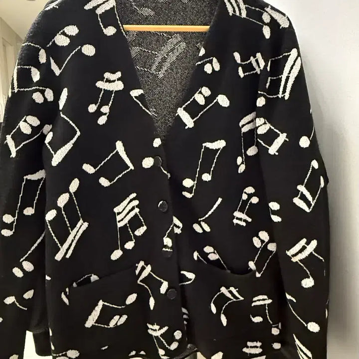 [BUNJANG] Saint Laurent 16SS Music Note Cardigan Size S / 생로랑 16ss 뮤직노트 음표 가디건 s