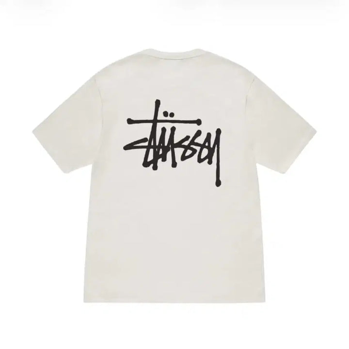[BUNJANG] Stussy Basic Pigment Dyed Natural 2024 M / 스투시 베이직 피그먼트 다이드 내츄럴 내추럴 2024 M