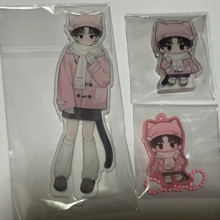 [BUNJANG] Gwedam Chulgeun Kim Soleum Acrylic Keyring Corotto Bundle Set / 괴담출근 괴출 레샤님 김솔음 아크릴 키링 코롯토 일괄 판매
