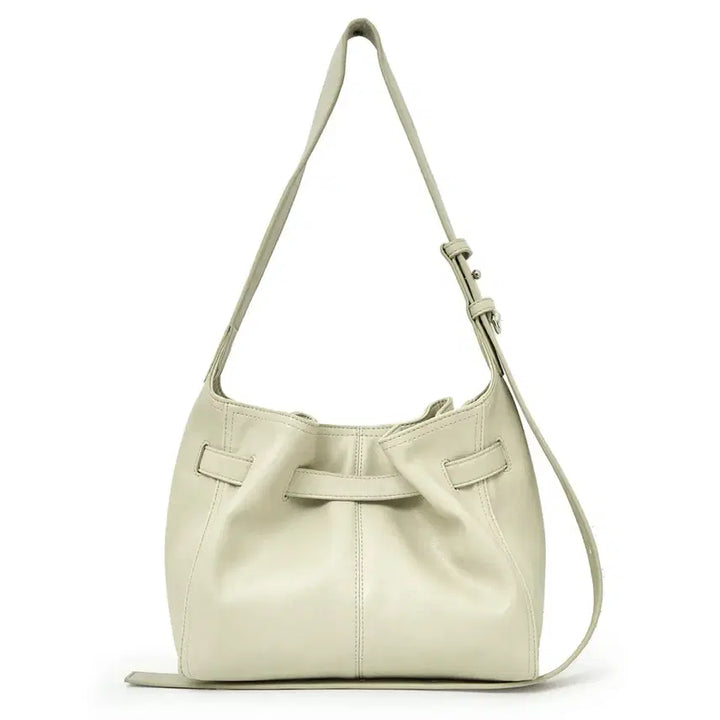 [BUNJANG] Matin Kim Belted Bolen Small Bucket Bag Ivory / 마뗑 킴 벨티드 볼른 스몰 버킷 백 아이보리