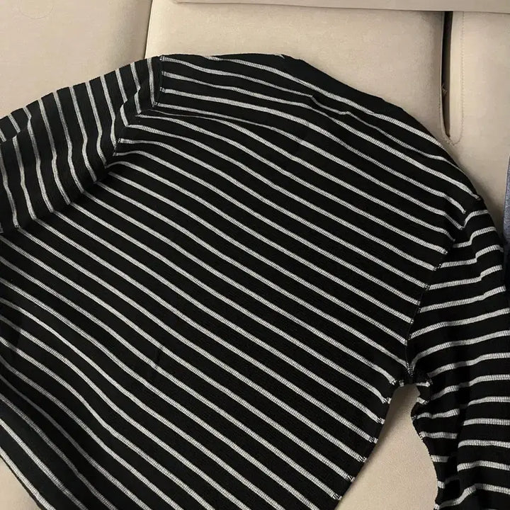 [BUNJANG] Polo Ralph Lauren Striped Long Sleeve T-Shirt / 폴로 랄프로렌 스트라이프 긴팔 티셔츠 롱슬리브