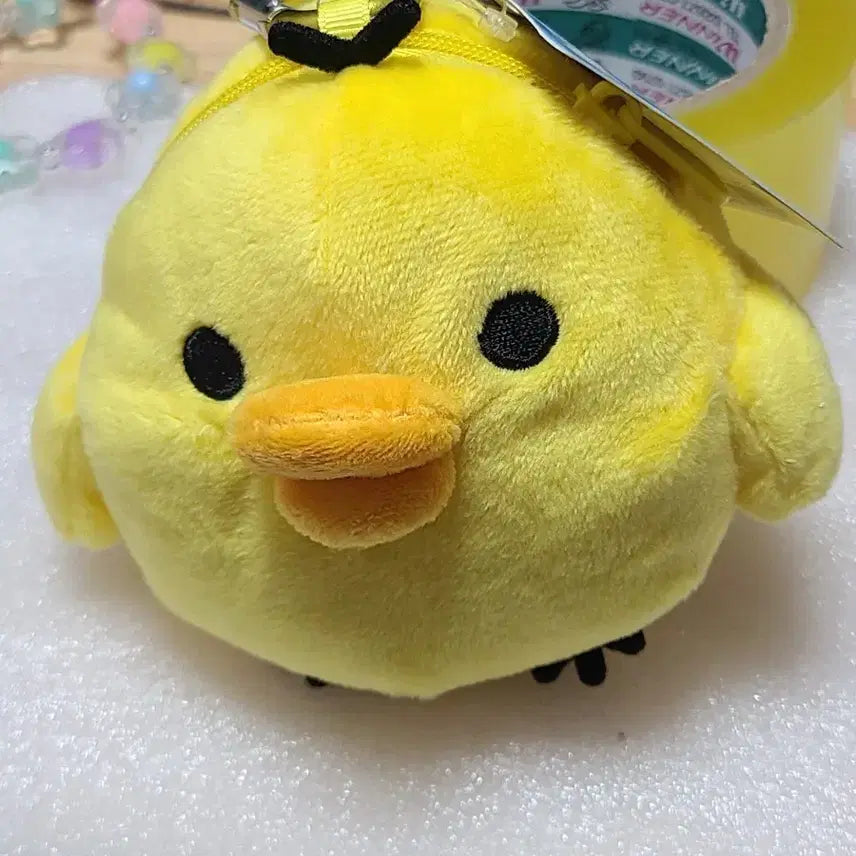 [BUNJANG] Rilakkuma Kiiroitori Plush Coin Pouch / 리락쿠마 키이로이토리 누이구루미 동전지갑