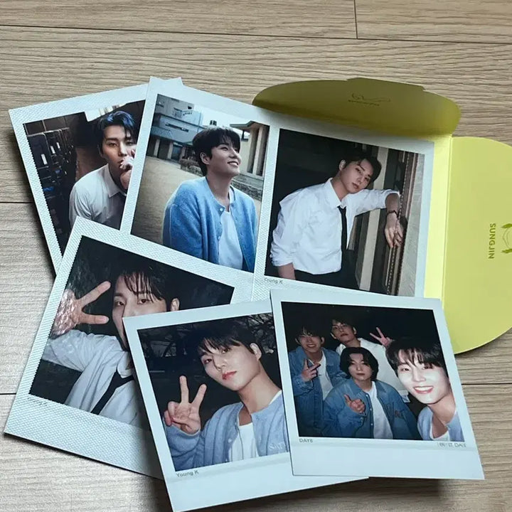[BUNJANG] DAY6 Young K Dicon Magazine + Polaroids / 데이식스 영케이 디아이콘 잡지+폴라