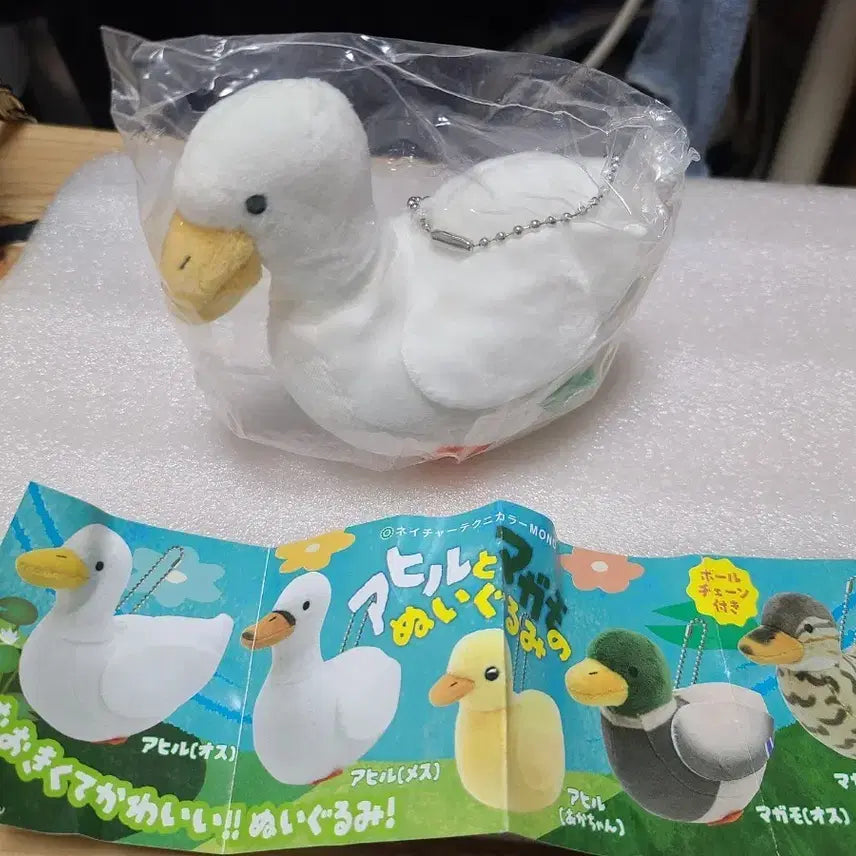 [BUNJANG] Duck Plush Keychain / 오리인형 가챠