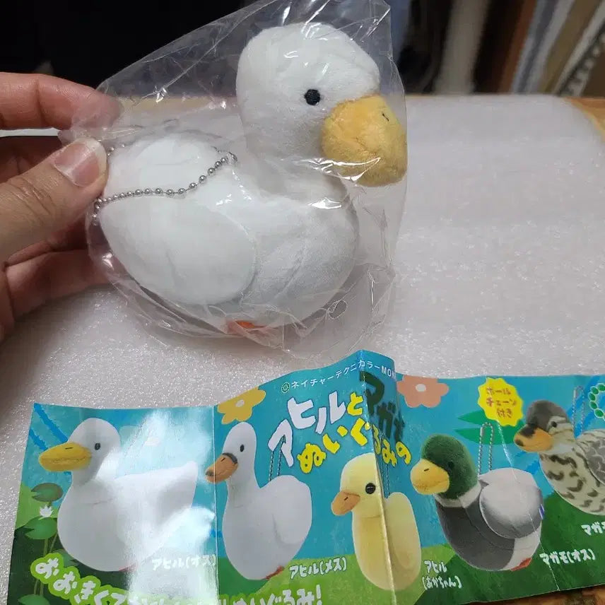[BUNJANG] Duck Plush Keychain / 오리인형 가챠