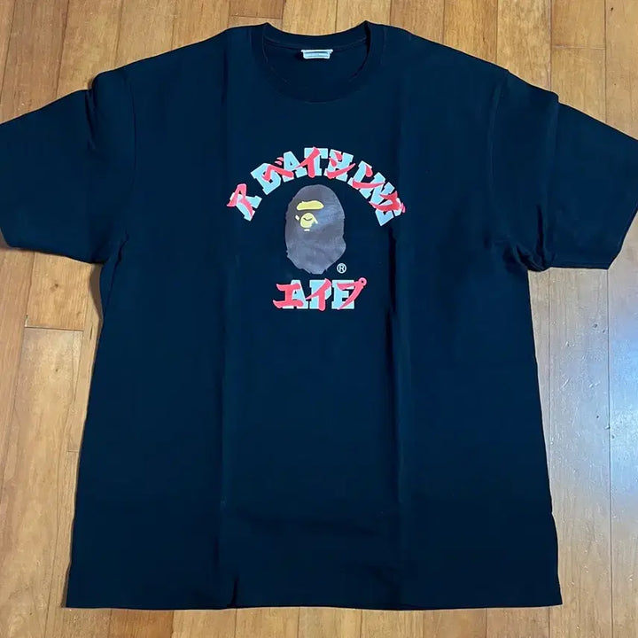 [BUNJANG] BAPE Katakana Short Sleeve T-Shirt XL / 베이프 가타카나 반팔 2XL
