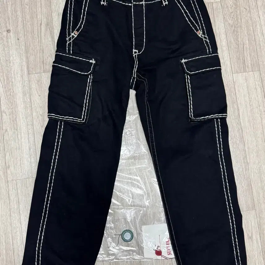 [BUNJANG] Supreme True Religion 21FW Denim Cargo Pants Black / 32 21fw 슈프림 트루릴리전 데님 카고 팬츠 블랙