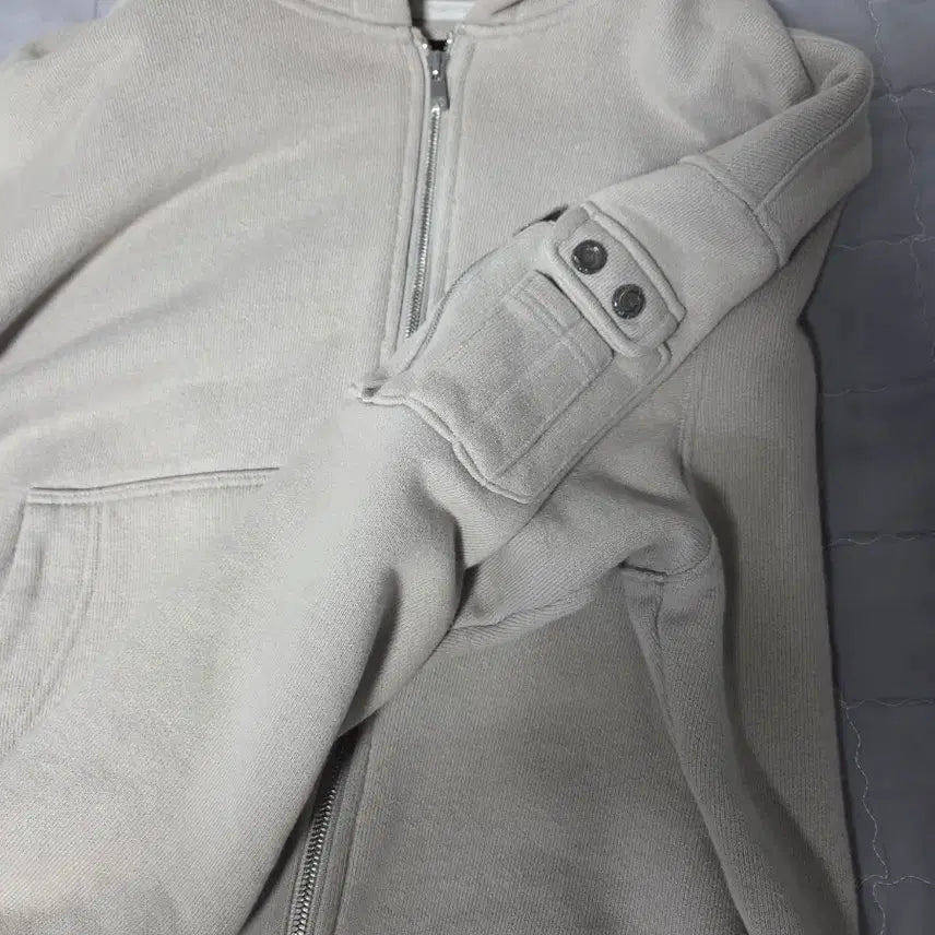 [BUNJANG] FOG SERVICE MA-1 Hooded Zip-Up Gray Size 1 / 포그서비스 ma-1 후드집업 그레이 1사이즈