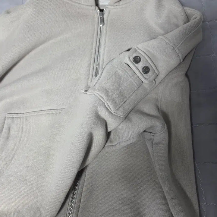[BUNJANG] FOG SERVICE MA-1 Hooded Zip-Up Gray Size 1 / 포그서비스 ma-1 후드집업 그레이 1사이즈