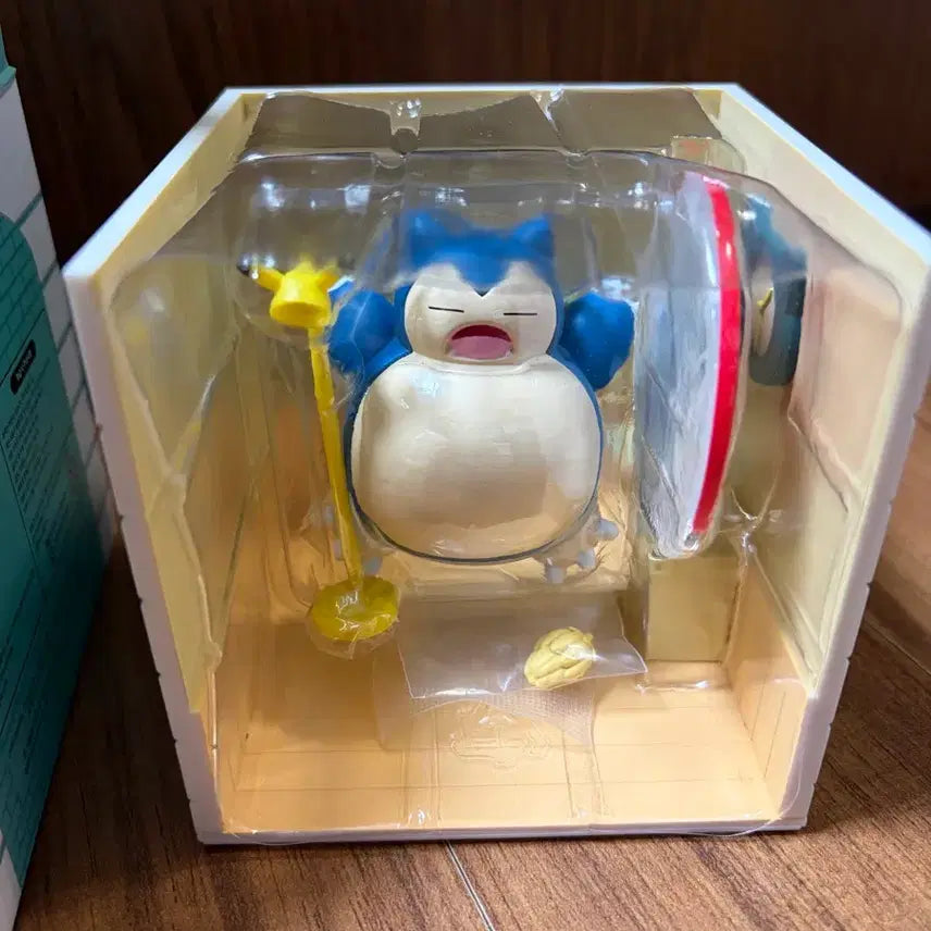 [BUNJANG] Lotteeria Pokemon Snorlax House Figure / 롯데리아 포켓몬스터 포켓몬하우스 잠만보 피규어 미사용