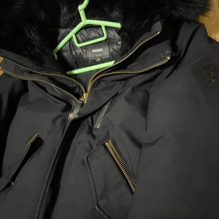 [BUNJANG] MACKAGE Dixon Fur Parka Black Size 36 / 맥케이지 딕슨 금장 36