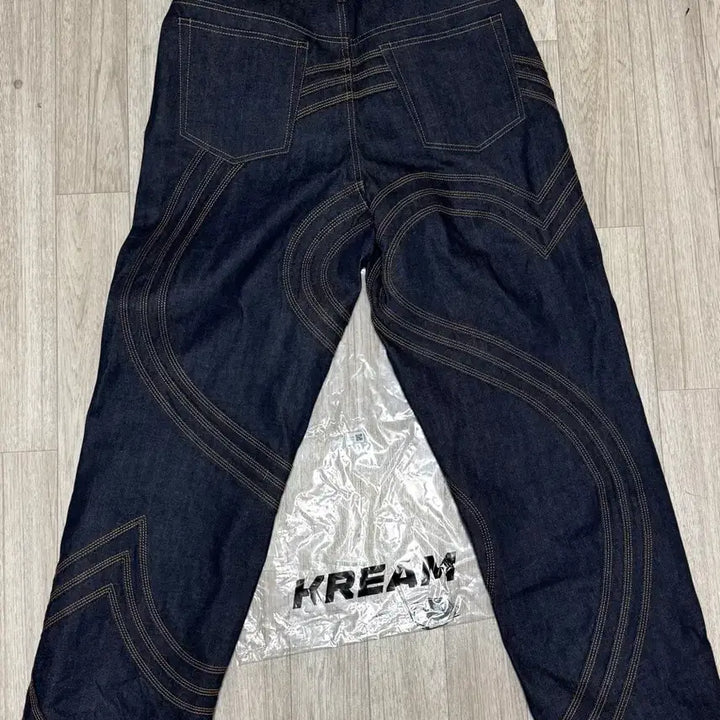 [BUNJANG] Supreme S-Logo Rigid Baggy Jeans Rigid Indigo / 32 25ss 슈프림 S로고 리지드 배기 진 리지드 인디고