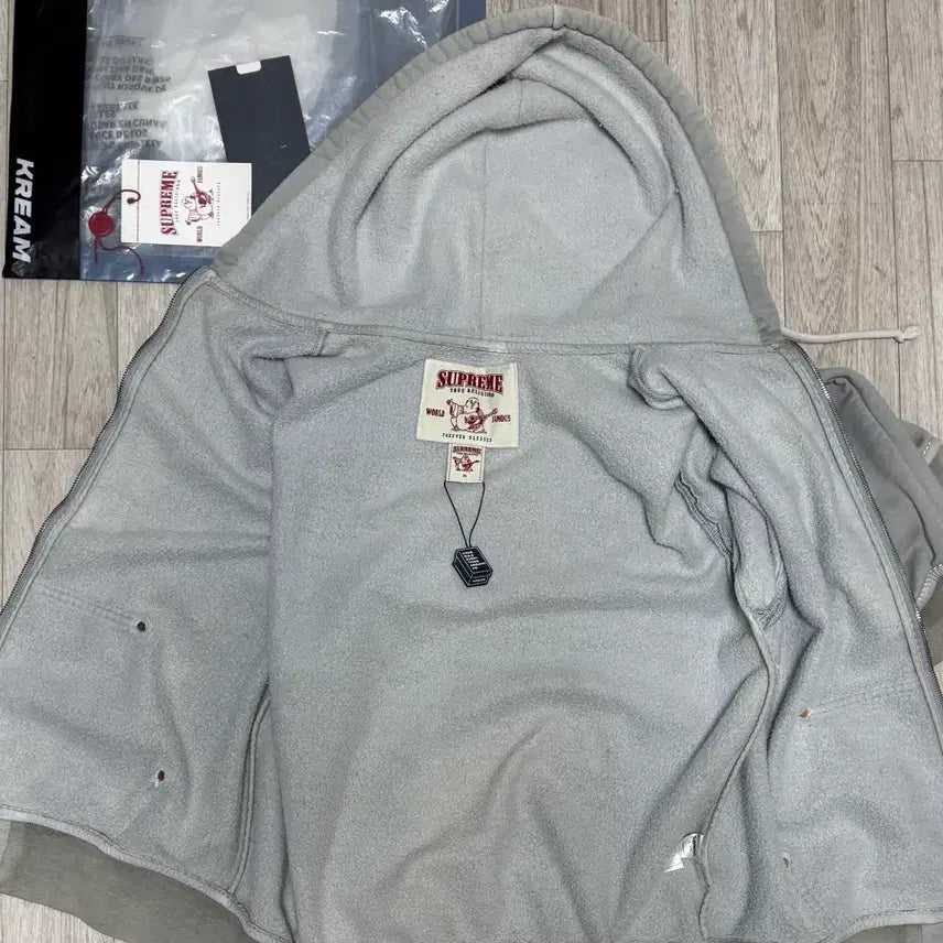 [BUNJANG] Supreme True Religion 21FW Hooded Zip-Up Sweatshirt M / M 21fw 슈프림 트루릴리전 후드집업
