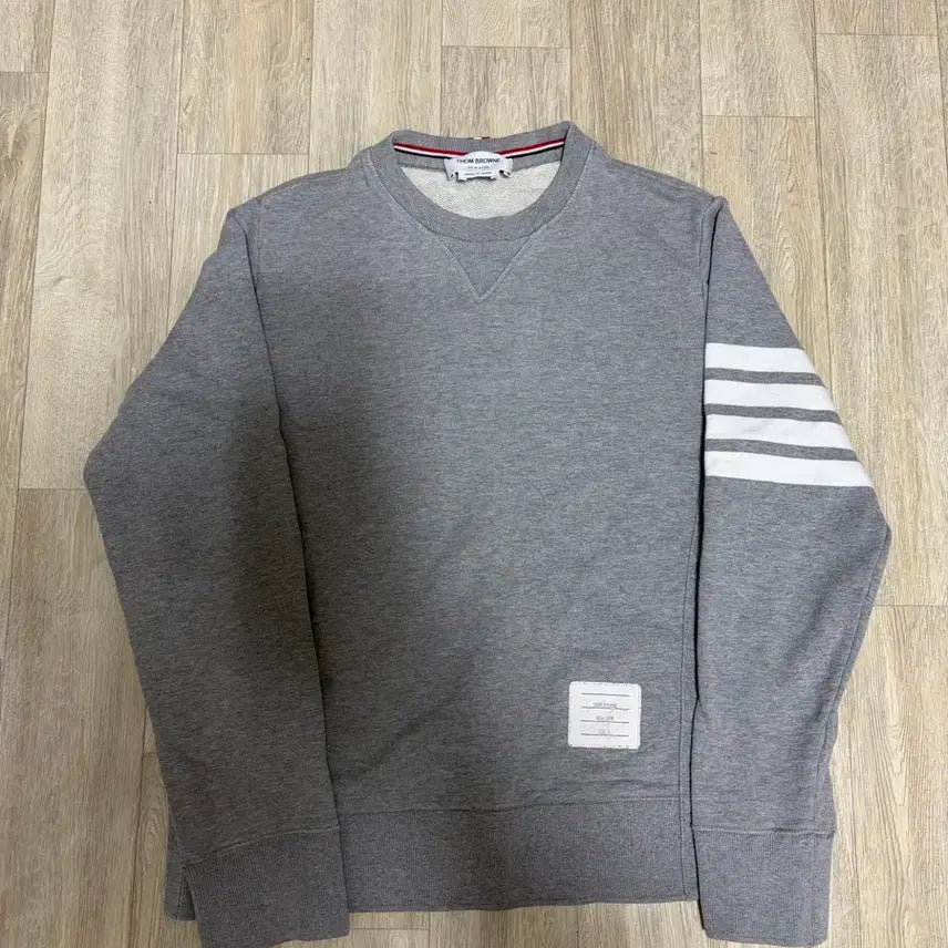[BUNJANG] Thom Browne Grey Sweatshirt Size 2 / 톰브라운 맨투맨 그레이 2사이즈