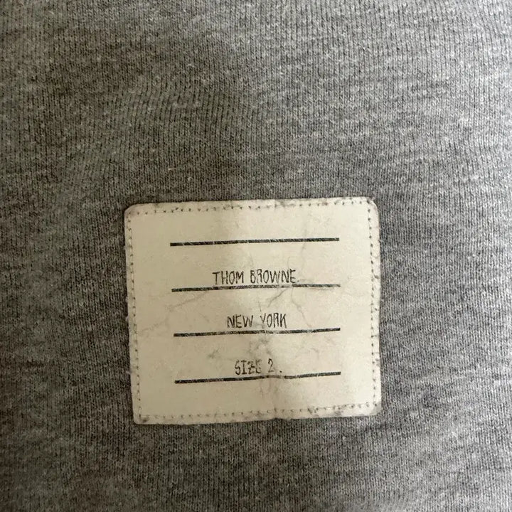 [BUNJANG] Thom Browne Grey Sweatshirt Size 2 / 톰브라운 맨투맨 그레이 2사이즈