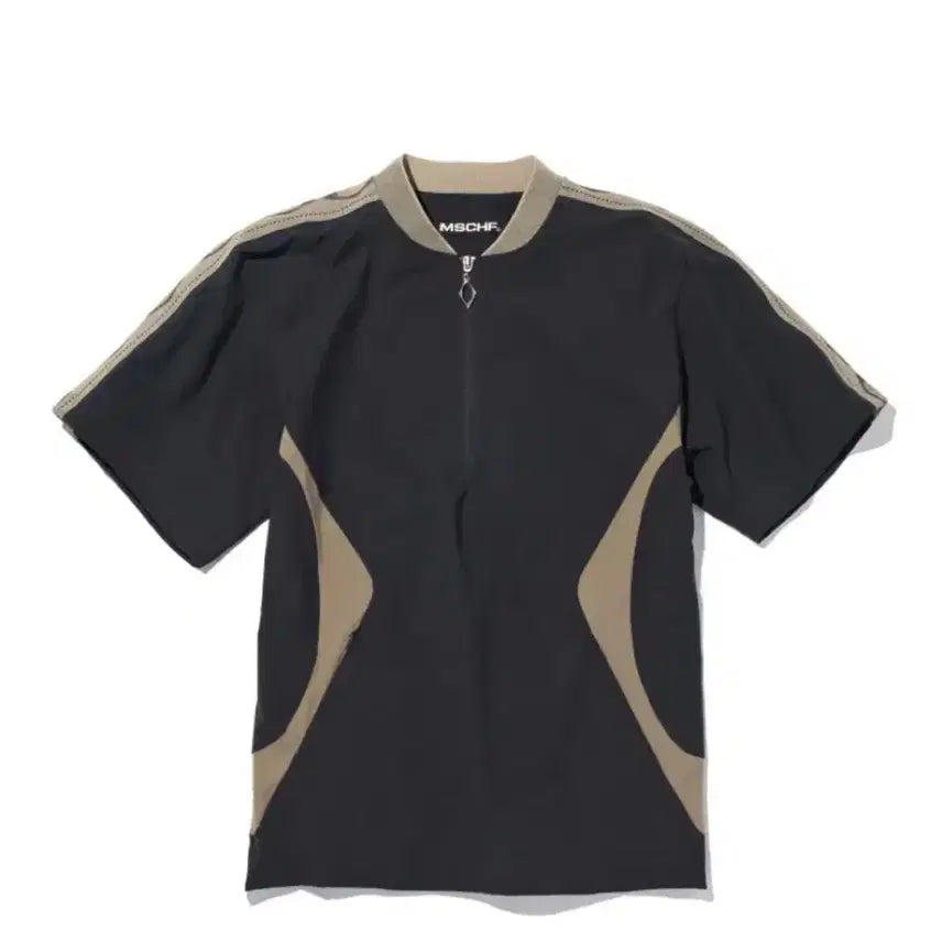 [BUNJANG] Mischief Rhombus Half Zip-Up (Navy/Khaki) / 미스치프 롬버스 RHOMBUS HALF ZIP-UP