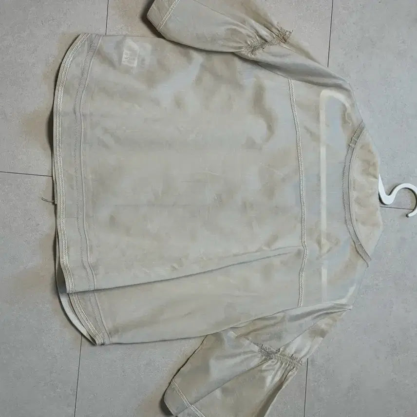 [BUNJANG] Mine Light Beige Blouse / 한섬 mine 마인 블라우스 // sjsj 타임 랑방 시스템 마쥬 산드로