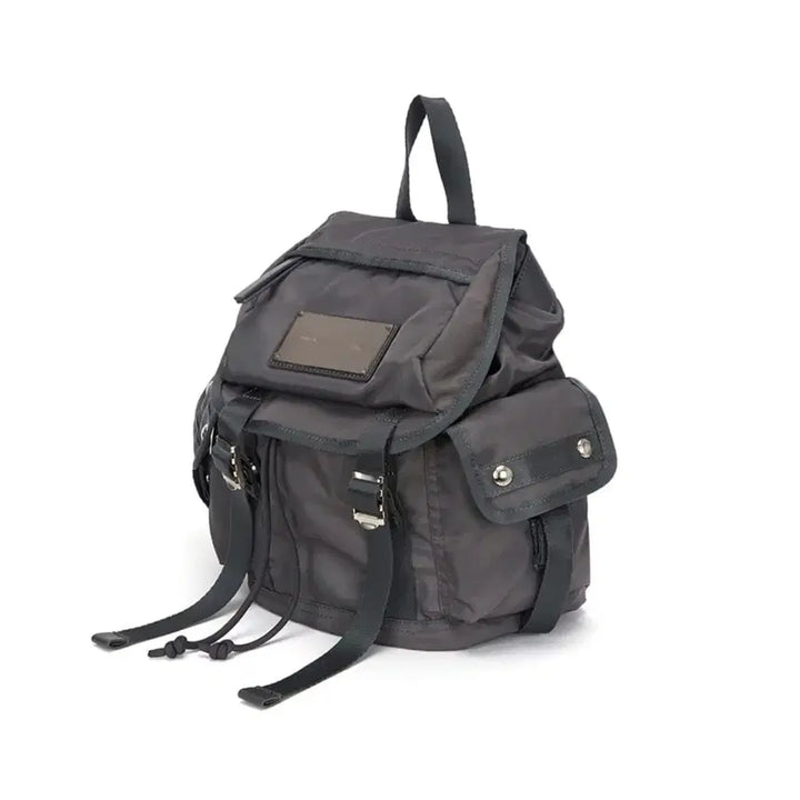 [BUNJANG] Matin Kim Pocket Utility Small Backpack (Charcoal) / 마뗑 킴 Matin Kim 마틴 포켓 유틸리티 스몰 백팩(차콜)