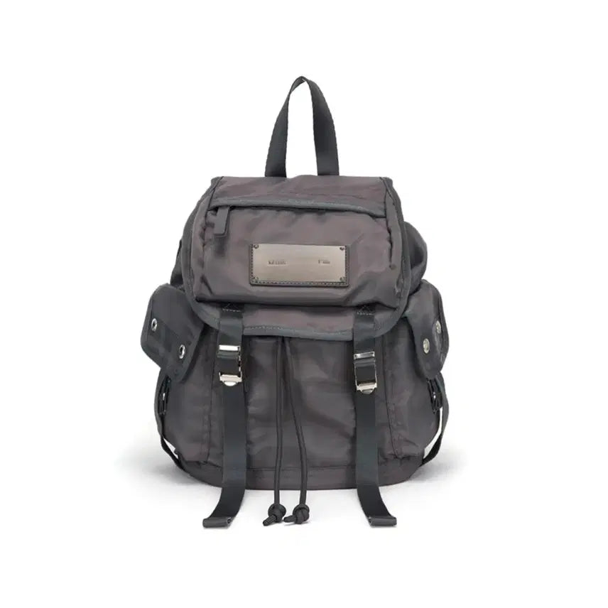[BUNJANG] Matin Kim Pocket Utility Small Backpack (Charcoal) / 마뗑 킴 Matin Kim 마틴 포켓 유틸리티 스몰 백팩(차콜)