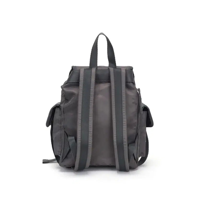 [BUNJANG] Matin Kim Pocket Utility Small Backpack (Charcoal) / 마뗑 킴 Matin Kim 마틴 포켓 유틸리티 스몰 백팩(차콜)