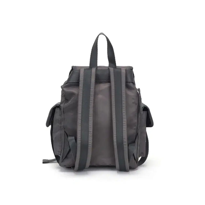 [BUNJANG] Matin Kim Pocket Utility Small Backpack (Charcoal) / 마뗑 킴 Matin Kim 마틴 포켓 유틸리티 스몰 백팩(차콜)