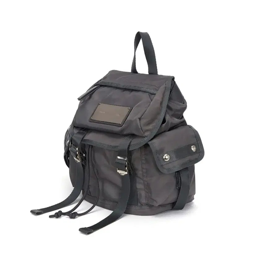 [BUNJANG] Matin Kim Pocket Utility Small Backpack (Charcoal) / 마뗑 킴 Matin Kim 마틴 포켓 유틸리티 스몰 백팩(차콜)
