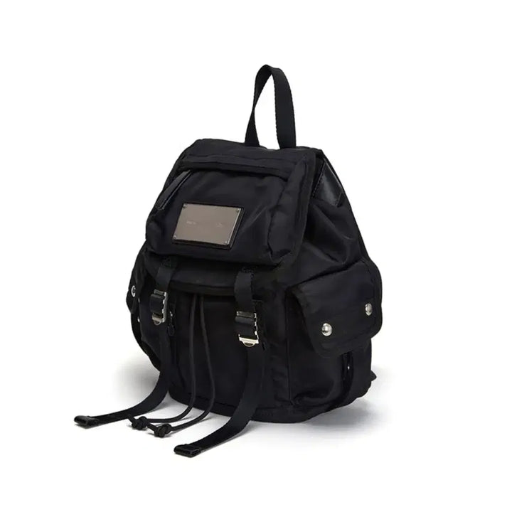 [BUNJANG] Matin Kim Pocket Utility Small Backpack (Black) / 마뗑 킴 Matin Kim 마틴 포켓 유틸리티 스몰 백팩(블랙)