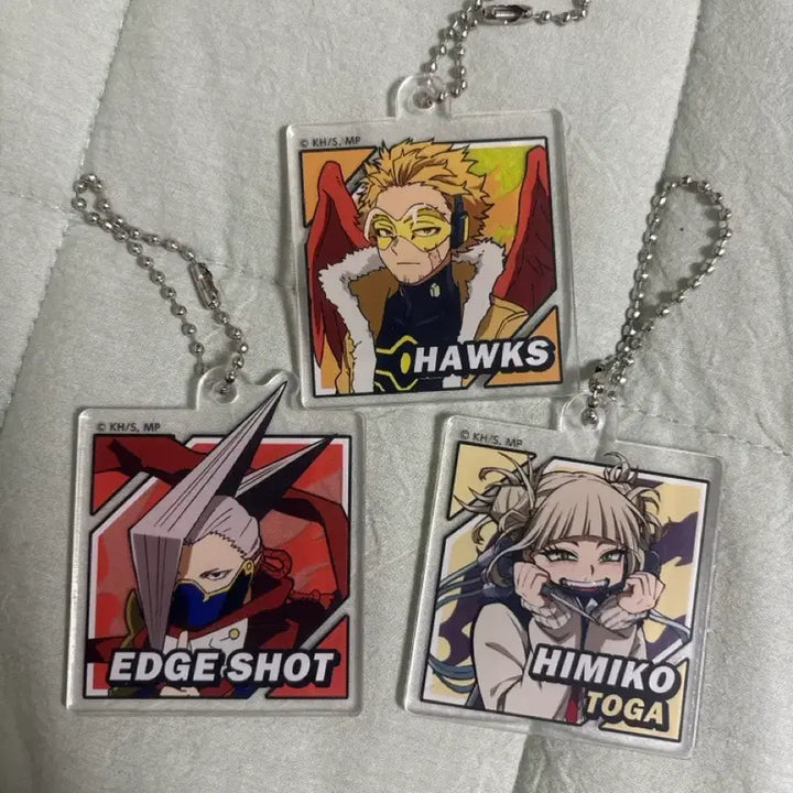 [BUNJANG] My Hero Academia Hawks, Edge Short, Togai, Midoriya, All Might Keyring / 호크스 엣지쇼트 토가 미도리야 올마이트 키링