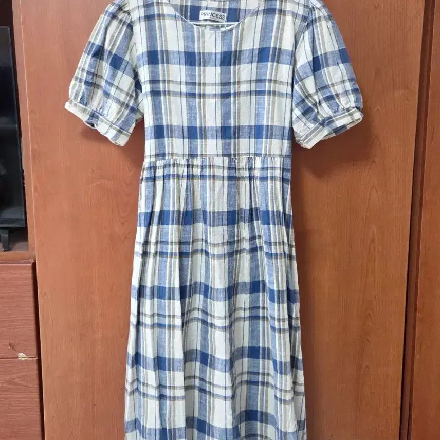 [BUNJANG] Summer Checkered Dress / 여름 체크 원피스
