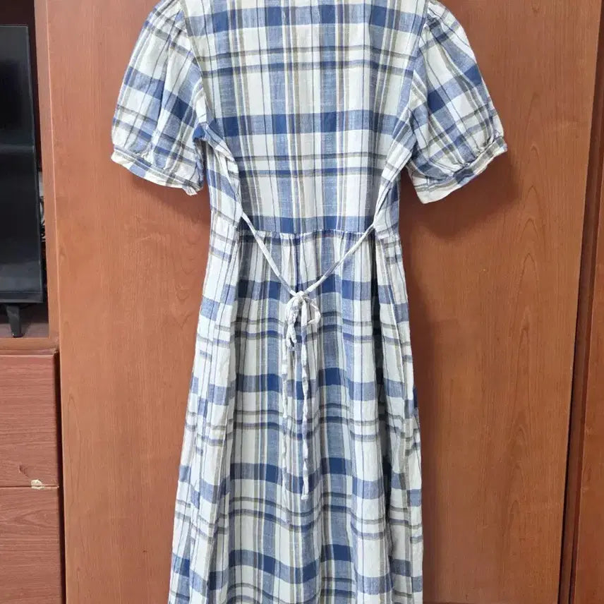 [BUNJANG] Summer Checkered Dress / 여름 체크 원피스
