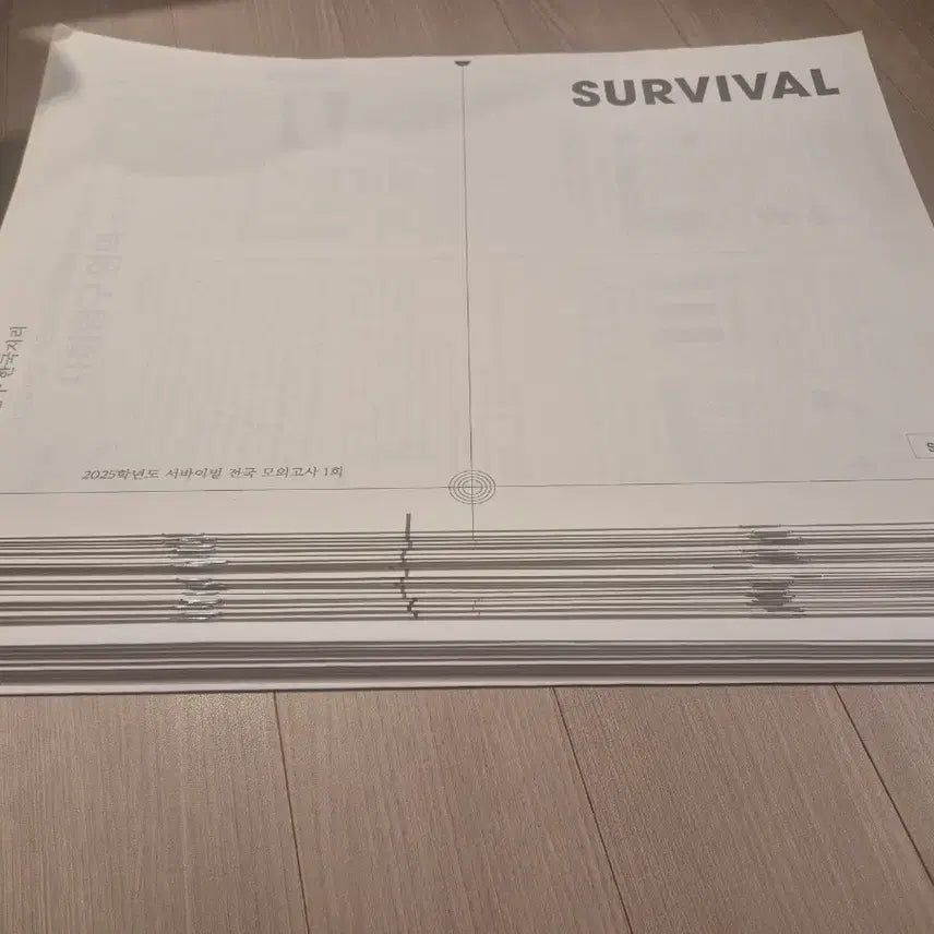 [BUNJANG] 2025 Korea Geography Mock Exam Bundle / 2025 한국지리 모의고사 시대인재 한지 모의고사 [50회분]