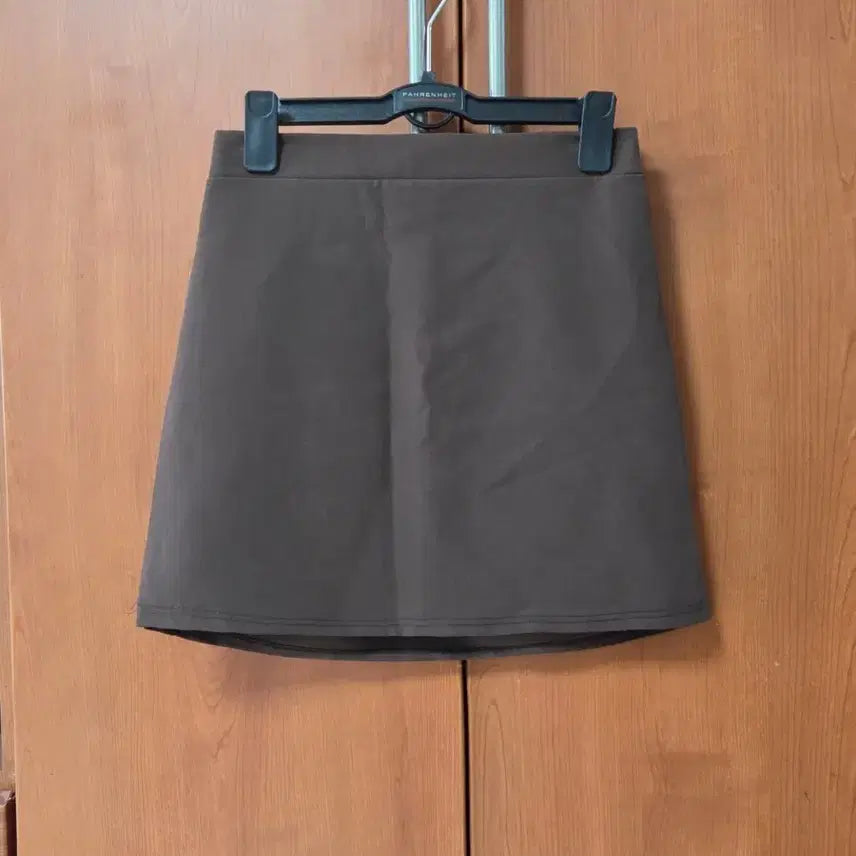 [BUNJANG] Brown Mini Skirt / [새상품] 브라운 미니스커트