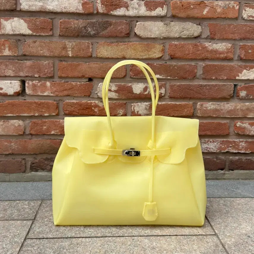 [BUNJANG] Jelly Birkin Style Tote Bag / jelly birkinbag 젤리 버킨백 토트백 스타일