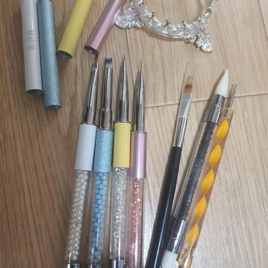 [BUNJANG] Nail Art Gel Nail Brush Set / 네일아트 젤네일 브러시 브러쉬 도구 7종