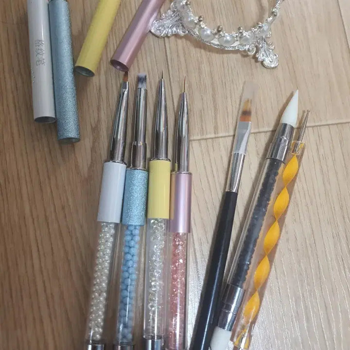 [BUNJANG] Nail Art Gel Nail Brush Set / 네일아트 젤네일 브러시 브러쉬 도구 7종