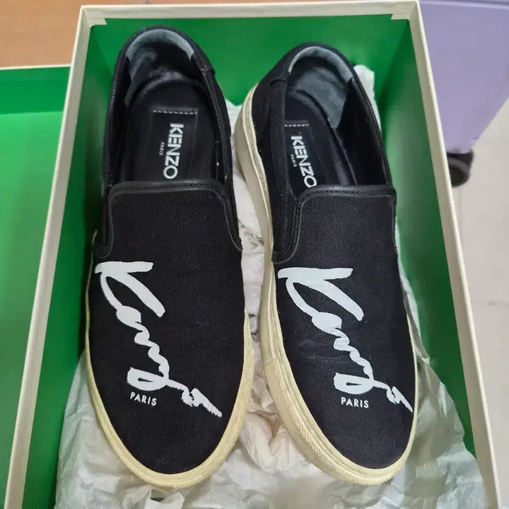 [BUNJANG] Kenzo Slip-on Shoes / 겐조 슬립온 36