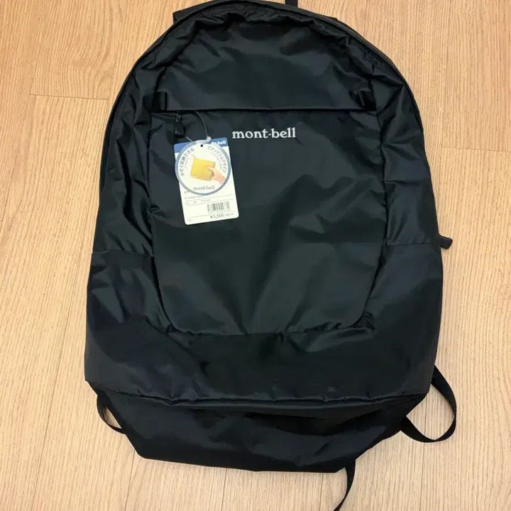 [BUNJANG] Montbell Packable Backpack Black 20L / [거의새상] 일본 몽벨 포켓터블 백팩 블랙 20L