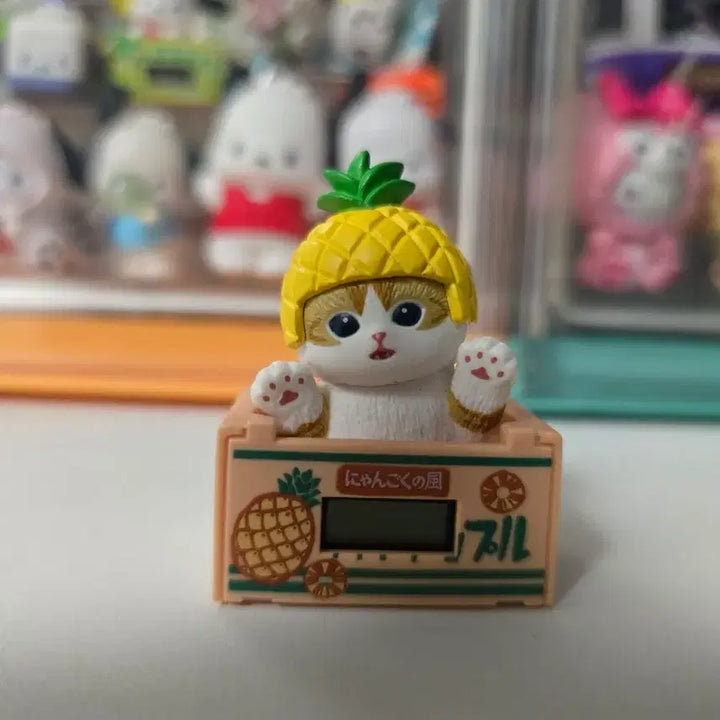 [BUNJANG] Mofusand Fruit Box Clock Gacha Figure / 모프샌드 과일상자 시계 가챠 피규어 모후샌드 고양이 굿즈