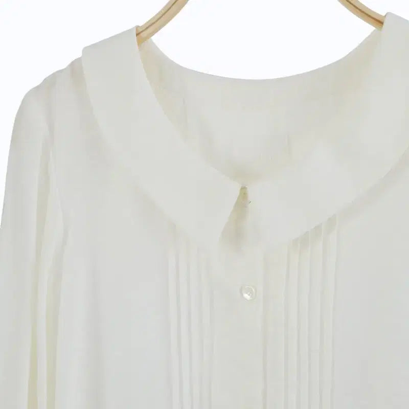 [BUNJANG] Ourlis Made Maybe Collar Blouse / [Ourlis made] 메이비 카라 블라우스