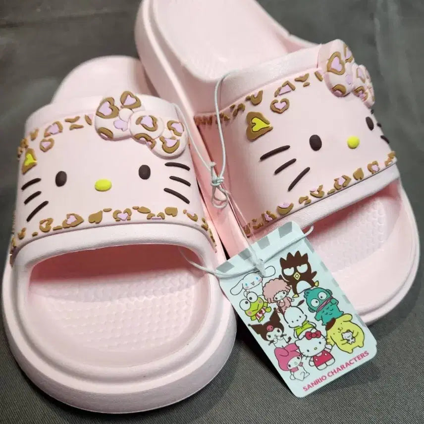 [BUNJANG] Sanrio Hello Kitty Pink Sandals / 산리오 헬로키티 핑크 슬리퍼 샌들 235추천