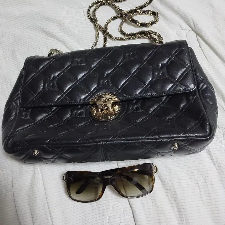 [BUNJANG] Metropolis Quilting Chain Crossbody Bag / 메트로시티 가방