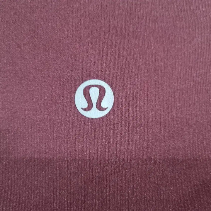 [BUNJANG] Lululemon Burgundy Cut-out Hem Leggings / 룰루레몬 레깅스
