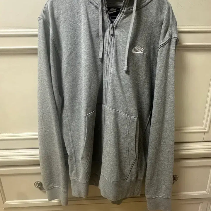 [BUNJANG] Nike Grey Hoodie Zip-Up / 나이키 회색 후드집업