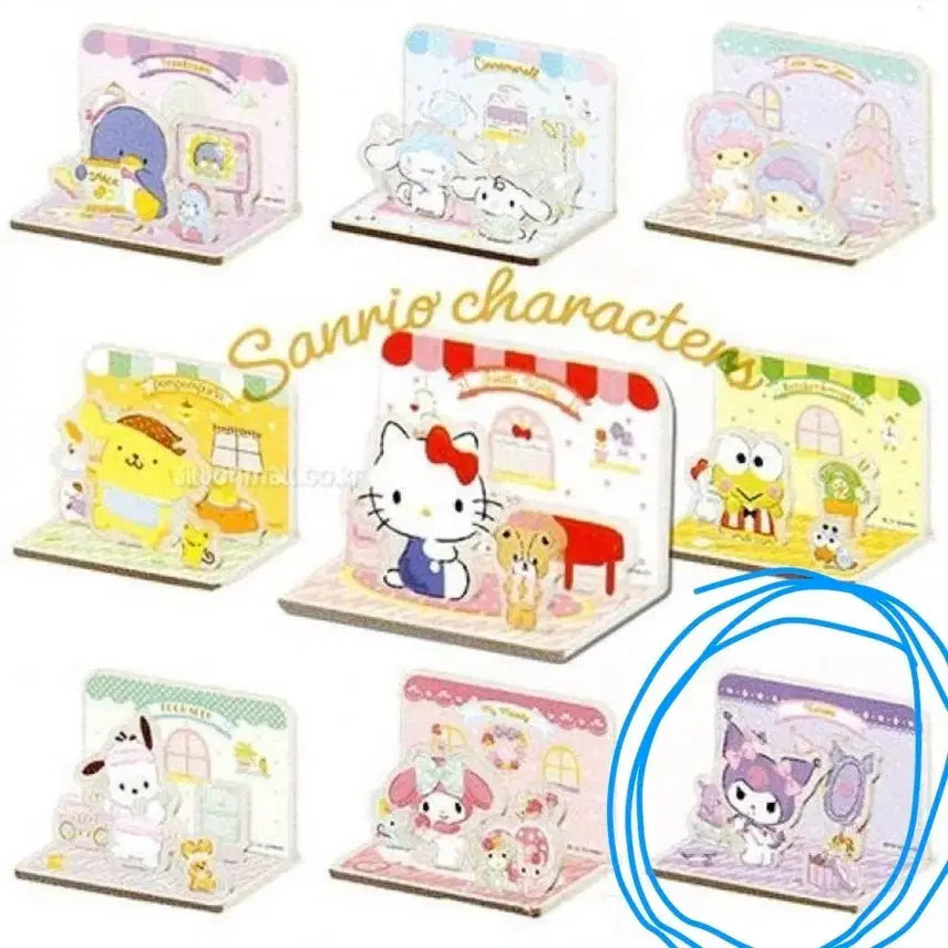 [BUNJANG] Sanrio Characters My Stand Jelly Bean Kuromi Figure / 산리오 캐릭터즈 마이스탠드 젤리빈 *쿠로미