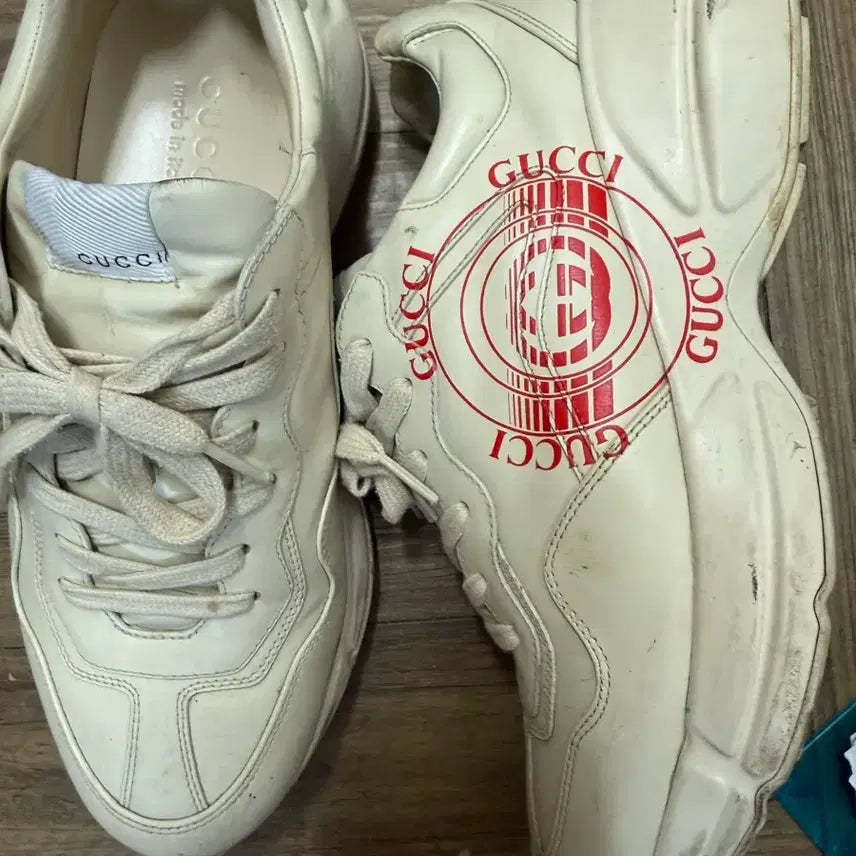 [BUNJANG] Gucci Rhyton Sneakers / 구찌 라이톤 260