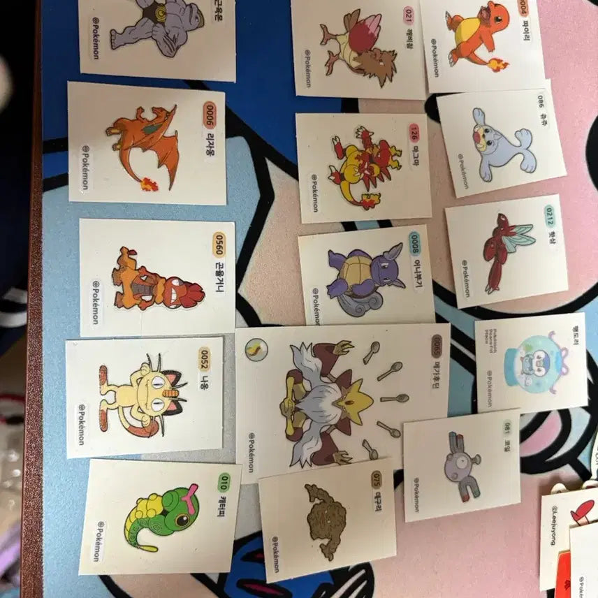 [BUNJANG] Pokemon Stickers Collection / 포켓몬 띠부띠부씰 모음