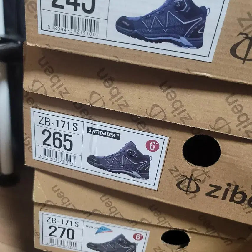 [BUNJANG] Ziben 171 Safety Shoes / 지벤 171 안전화 245 260 265 270