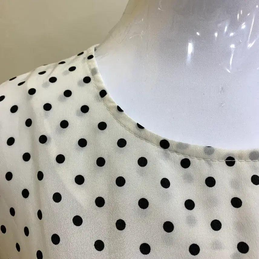 [BUNJANG] Polka Dot Midi Dress / 땡땡이 도트무늬 원피스