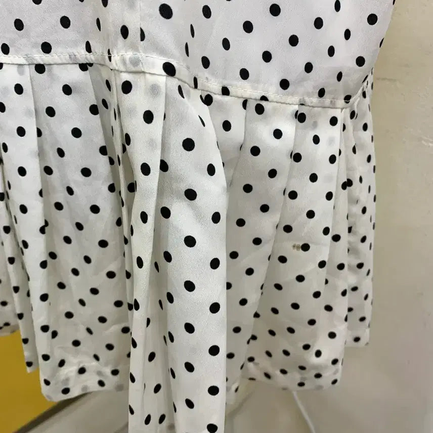 [BUNJANG] Polka Dot Midi Dress / 땡땡이 도트무늬 원피스